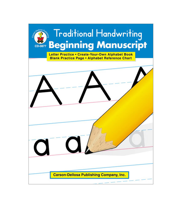 Beginning Manuscript Resource Book Grade K