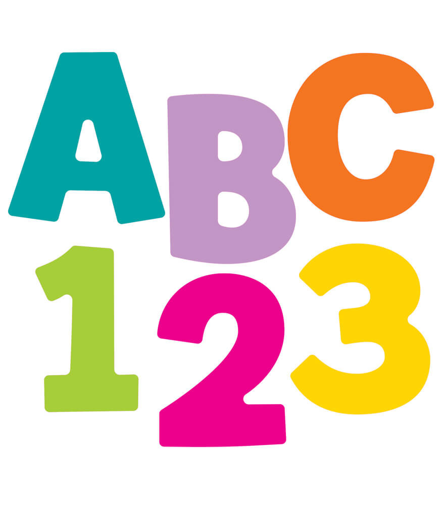Color Splash Letters