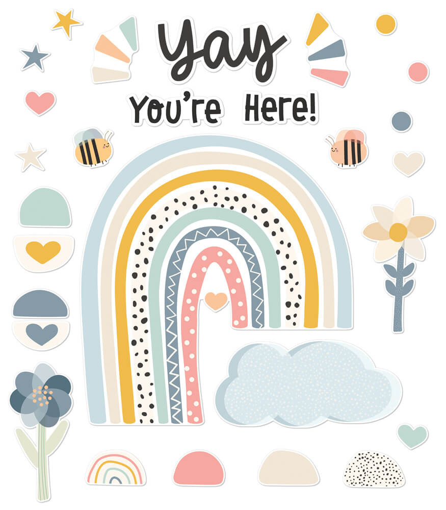 Yay You’re Here! Bulletin Board Set