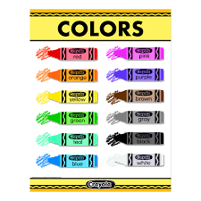 CRAYOLA COLORS CHARTS