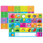 ABC & NUMBERS 1-20 LEARN MAT 2 SIDED