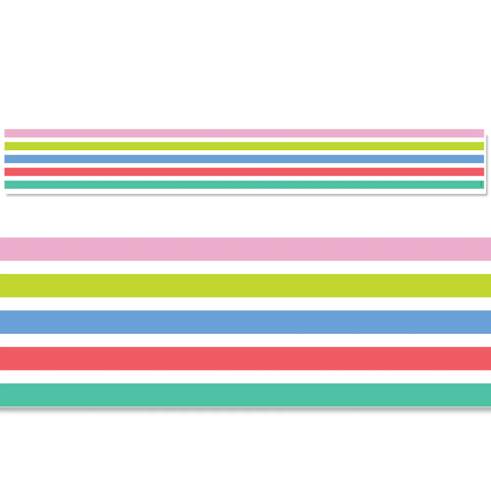 Rainbow Stripes EZ Border