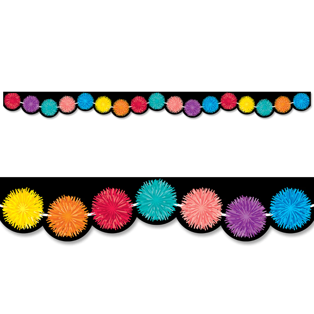 Pom Poms Border