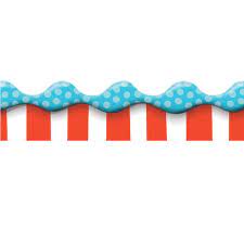 DR SEUSS DIMENSIONAL LOOK EXTRA WIDE DECO TRIM