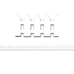 WHITE FENCE BORDERS