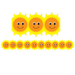 HAPPY SUN DIE CUT BORDERS