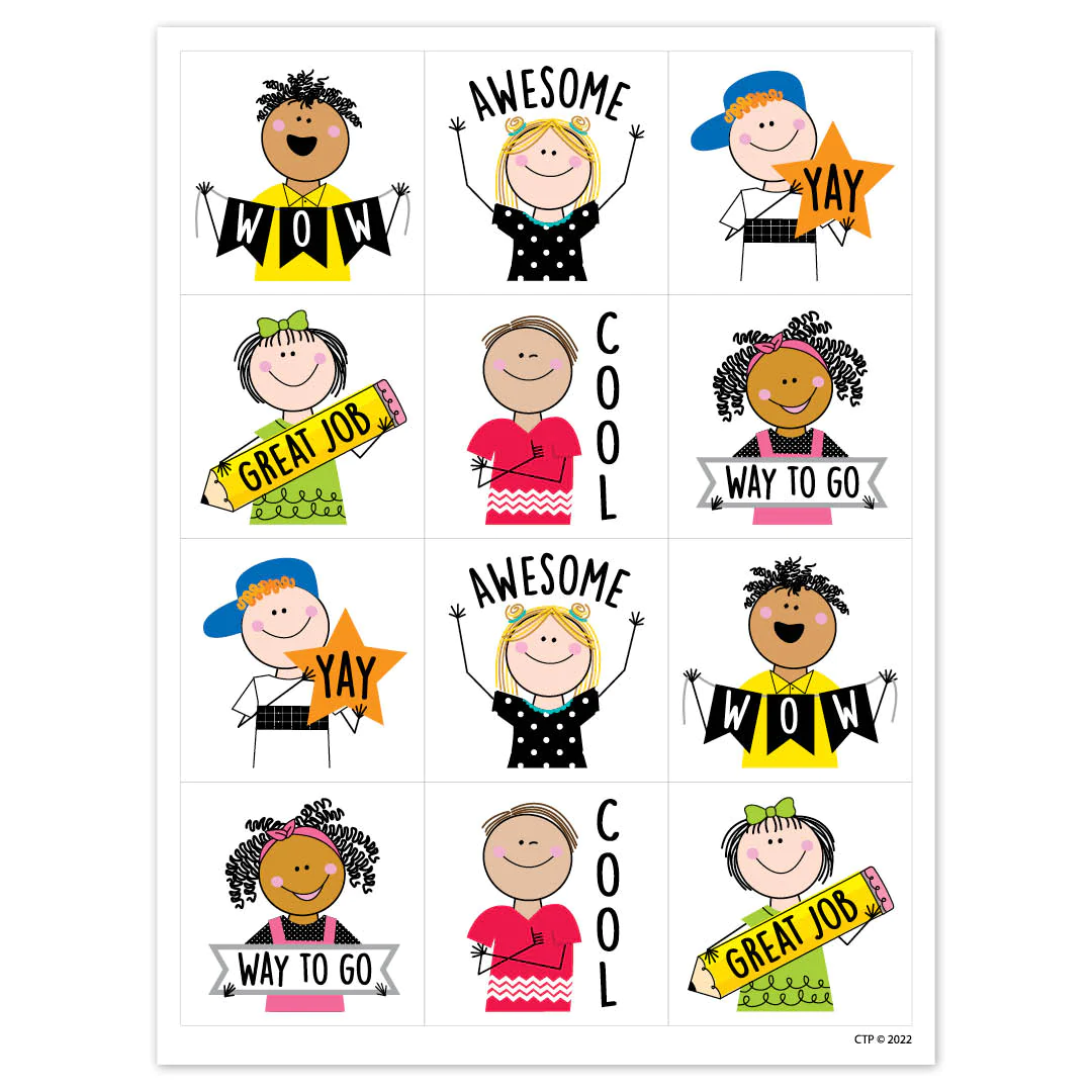 Stick Kids Rewards Stickers