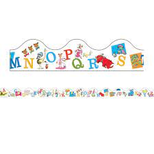 DR. SEUSS ABCS DECO BORDER