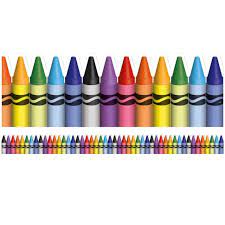 CRAYOLA CRAYONS BORDERS