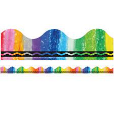 CRAYOLA RAINBOW BORDERS