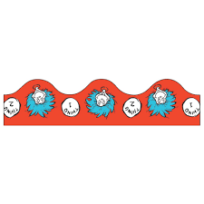 DR SEUSS THING 1& 2 DECO TRIM