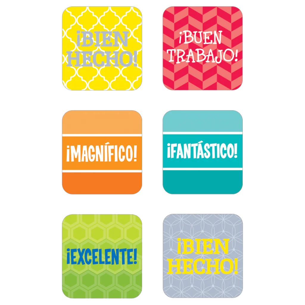 Spanish Rewards Stickers