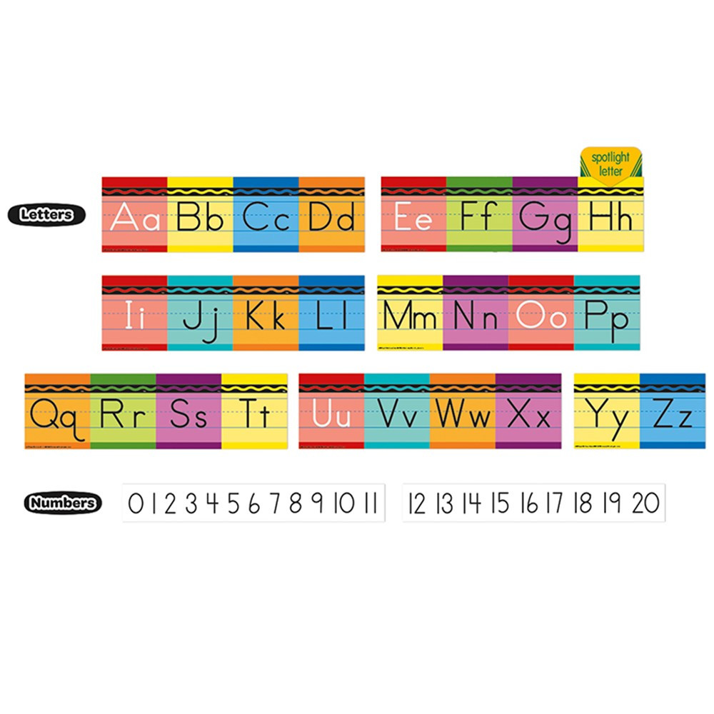 ALPHABET CARDS MINI BULLETIN