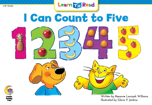 I Can Count to Five Cat and Dog
