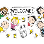 PEANUTS WELCOME GO AROUNDS BULLETIN SET