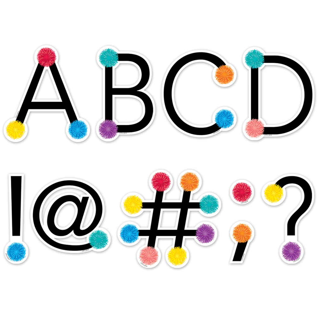 POM UPPERCASE LETTERS
