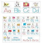 DR. SEUSS MANUSCRIPT ALPHABET SET