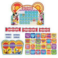 MICKEY MOUSE CLUBHOUSE CALENDAR SET