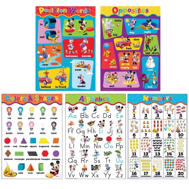 MICKEY MOUSE CLUBHOUSE BEGINNING CONCEPTS BB SET