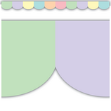Pastel Pop Scalloped Border
