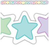 Pastel Pop Stars Border