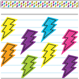 Brights 4Ever Lightning Bolts Straight Border