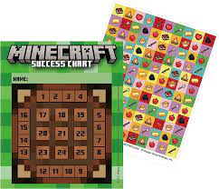 MINECRAFT REWARD CHART