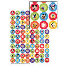 MICKEY MOUSE CLUBHOUSE GEARS MINI STICKERS