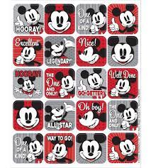 MICKEY MOUSE THROWBACK STICKERS