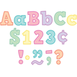 Pastel Pop Bold Block 4 Letters Combo Pack