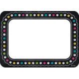 Chalkboard Brights Name Tags/Labels