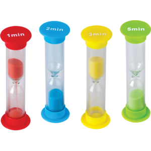 Small Sand Timers Combo 4-Pack