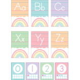 Pastel Pop Alphabet Bulletin Board