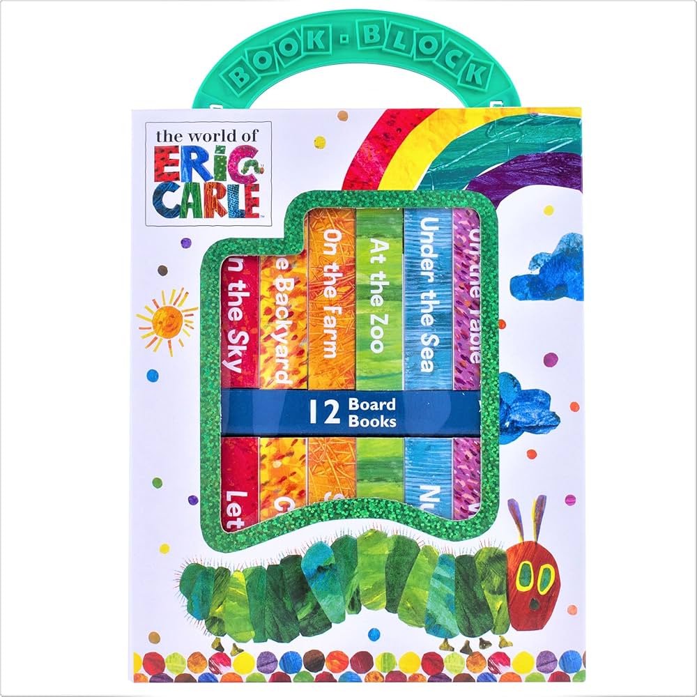 MY FIRST LIBRARY ERIC CARLE 12 BOOK
