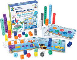 MATHLINK CUBES GR K SEA ADVENTURES