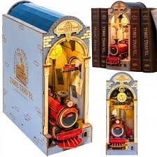 Time Travel 3D Creative Bookends