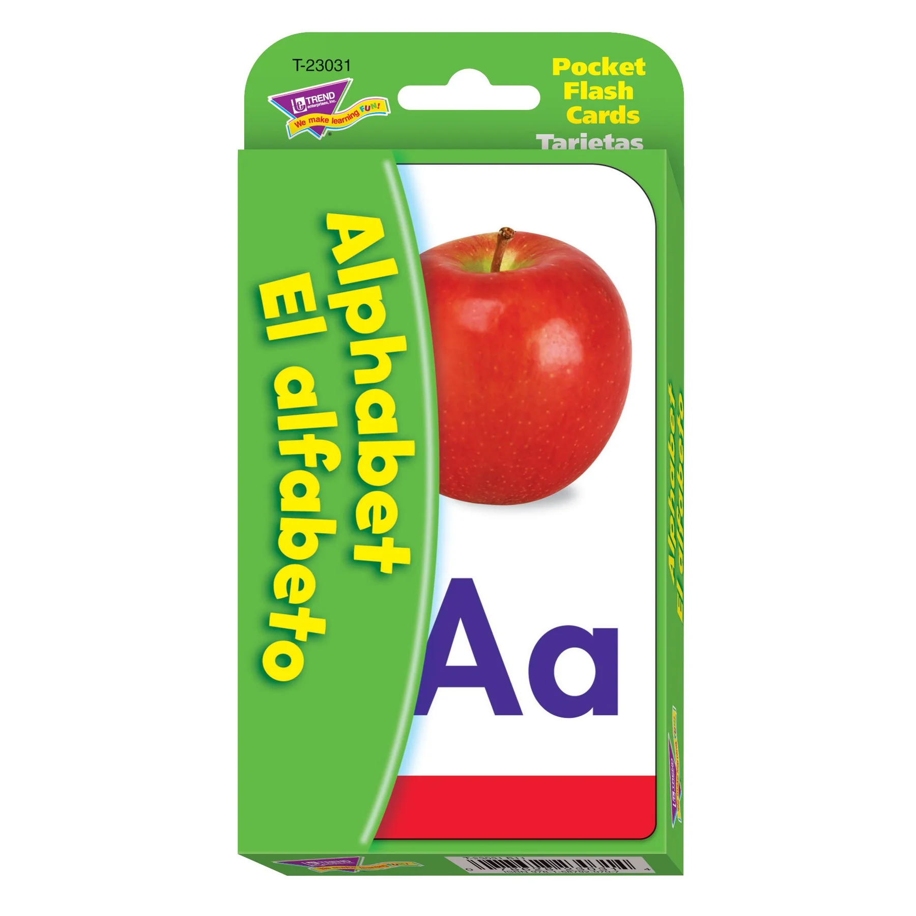 Alphabet El Alfabeto Pocket Flash Cards