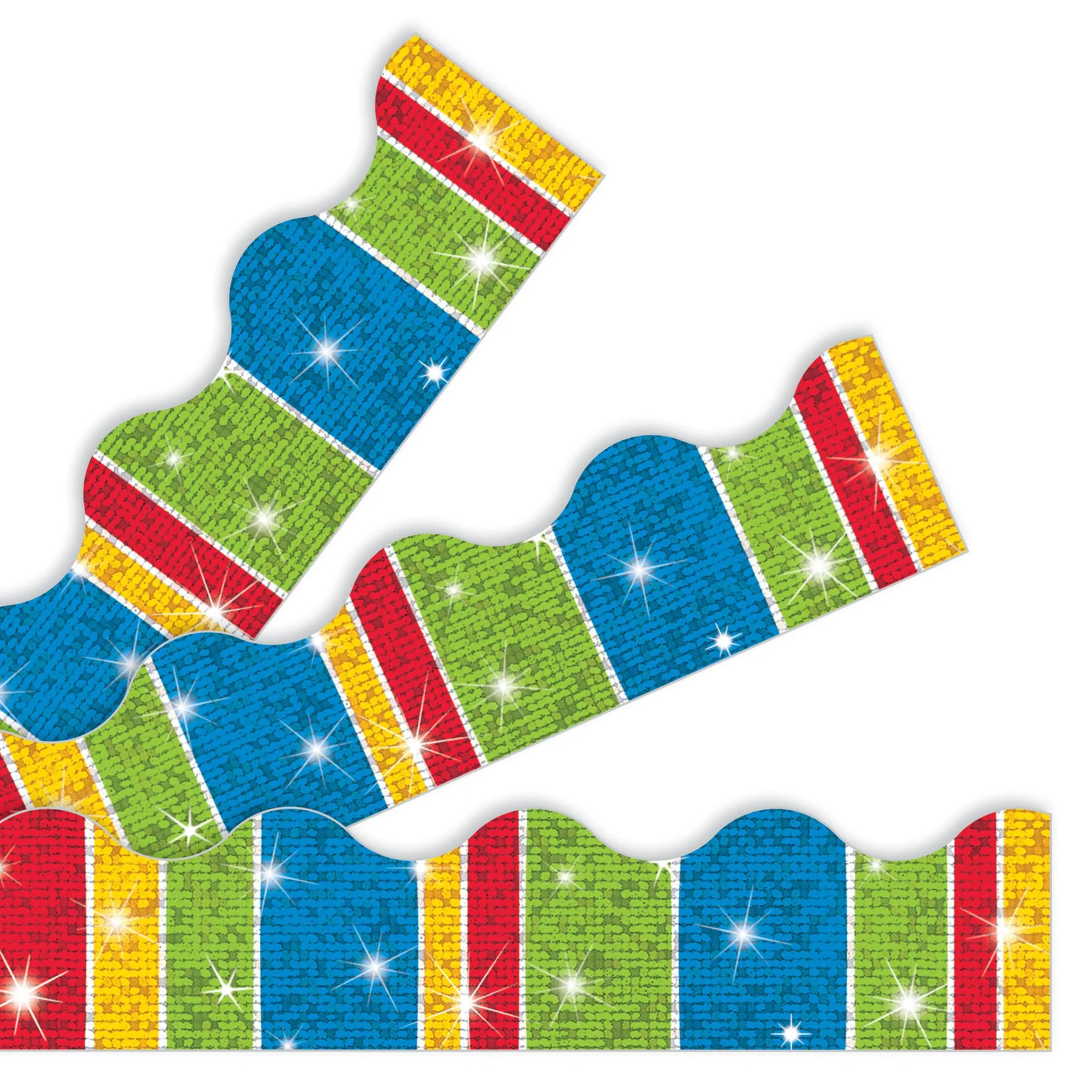 Stripe-tacular Cheerful Terrific Trimmers Sparkle Plus