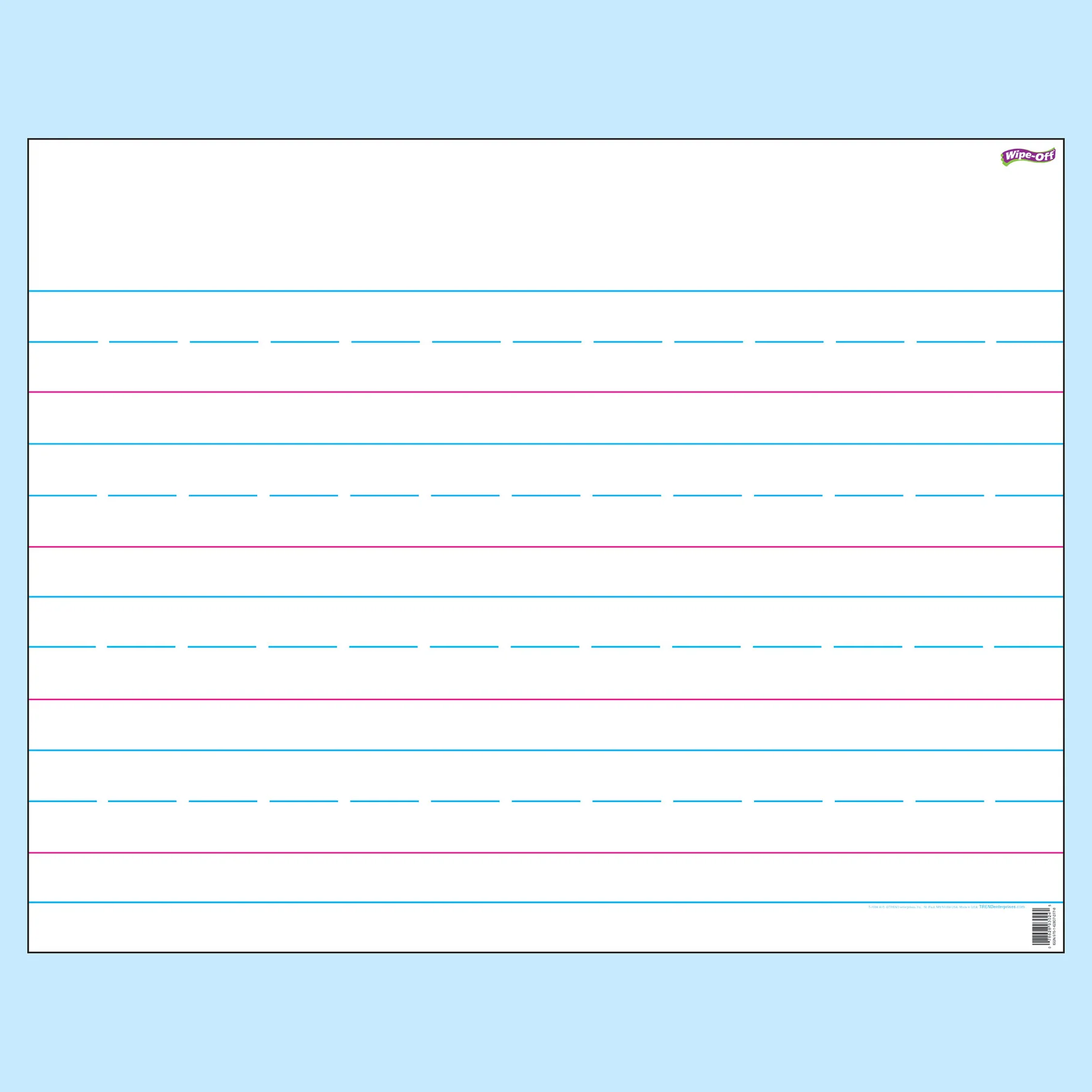 Handwriting Paper Wipe-Off Chart