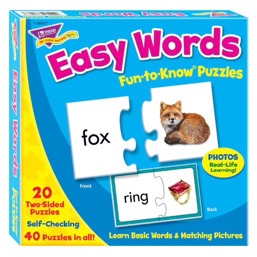 Easy Words Puzzles