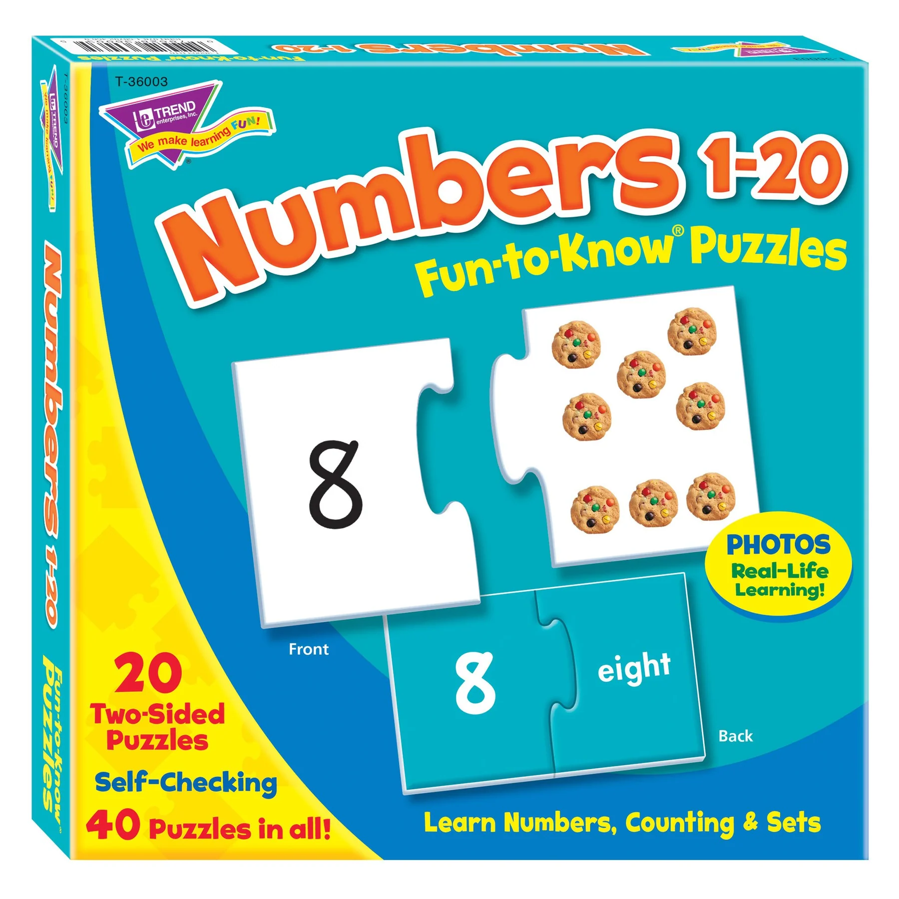 Numbers 1-20 Puzzles