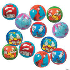 DR SEUSS STRESS BALLS