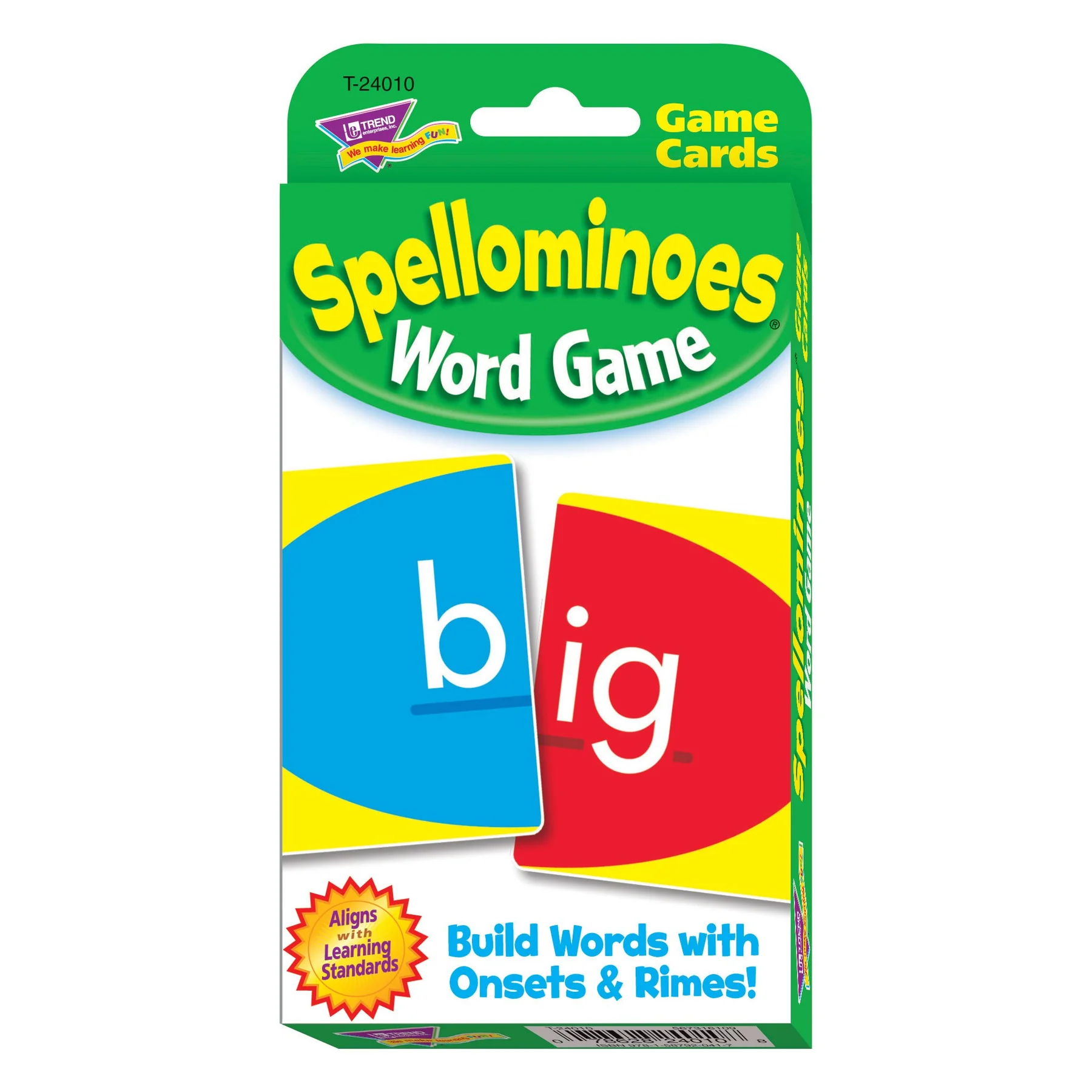 Spellominoes Challenge Cards