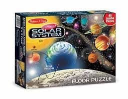 SOLAR SYSTEM FLOOR PUZZLE