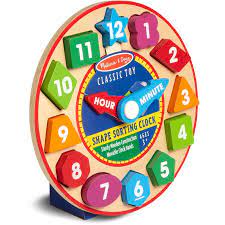 SHAPE SORTING CLOCK