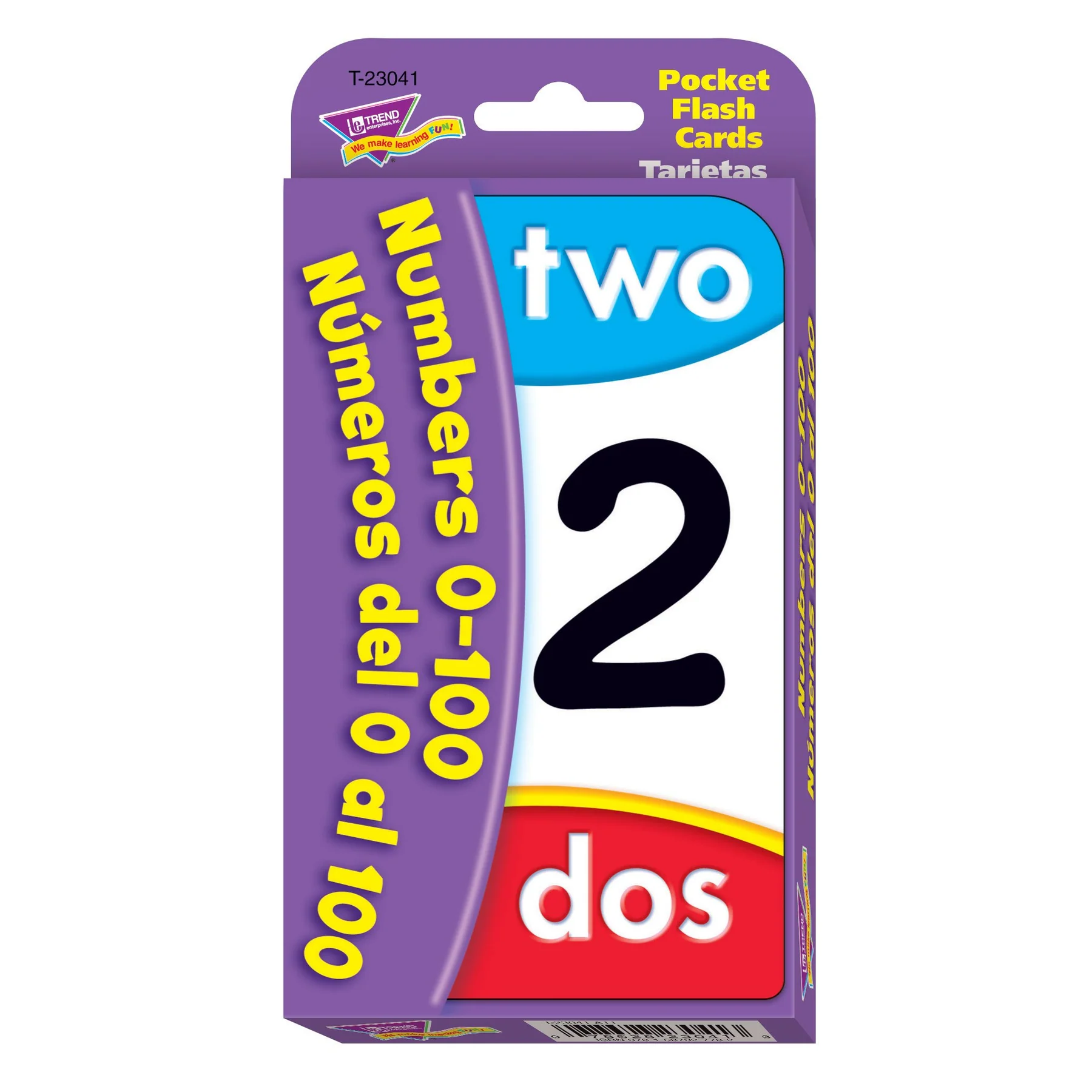 Numbers/Numeros del 0 al 100 Flash Cards