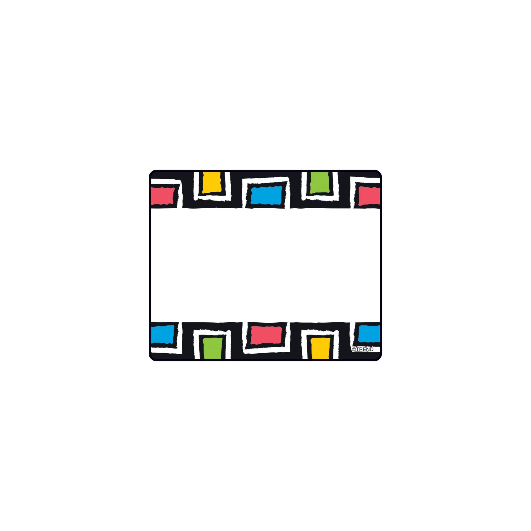 Bold Strokes Rectangles Terrific Labels