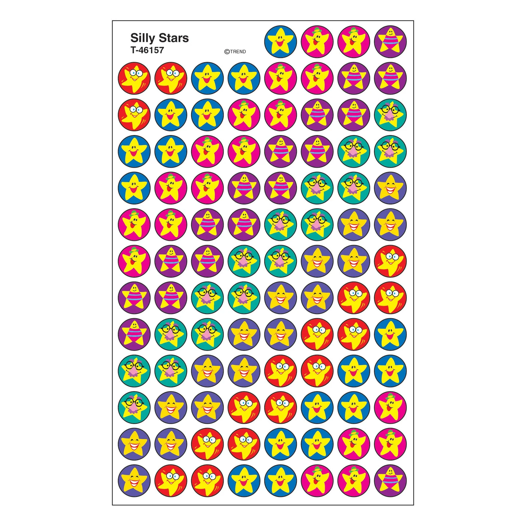 Silly Stars superSpots Stickers