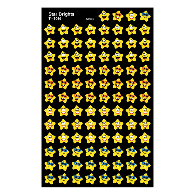 Star Brights superShapes Stickers