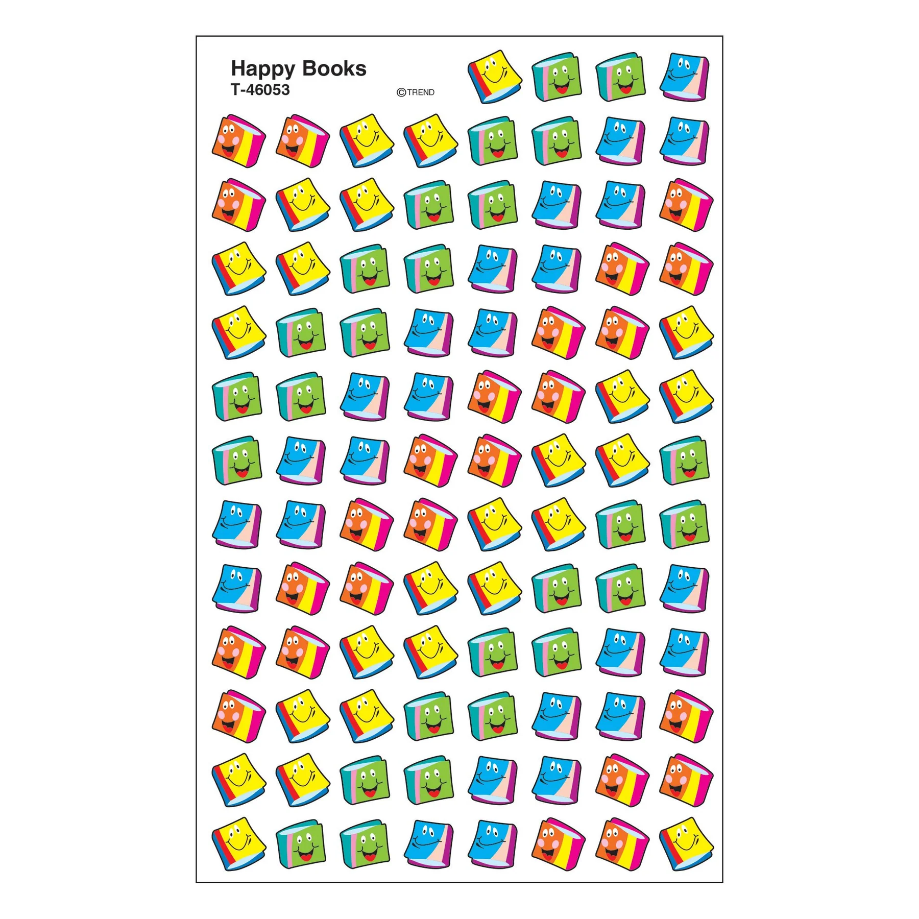 Happy Books Stickers